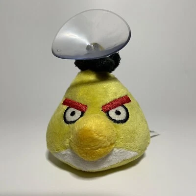 SAMPLE Angry Birds Chuck Suction Cup Hanger Plush | 2011 3" CWT Collection - Image 1 of 4