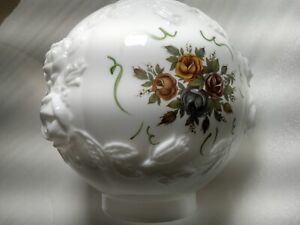 Retro Style Milk Glass Globe Light Replacement  Gone With The Wind,Phoenix Glass