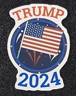 Autocollant Donald Trump 2024 USA President 2"/3" relieur décoratif ordinateur portable plus D
