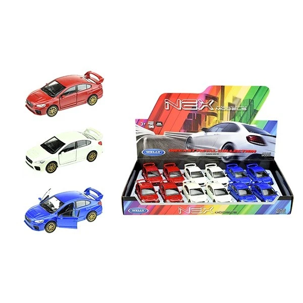 Model Car Subaru Wrx Sti Sports Car Random Color! Car 1:3 4-39 (Licensed) - Image 1 of 4
