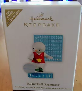 Hallmark Keepsake Basketball Superstar Ornament 2011 - Picture 1 of 1
