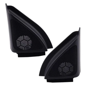 1 par de cubiertas de tweeter de altavoz de puerta delantera lateral aptas para Toyota Corolla ABS - Imagen 1 de 4