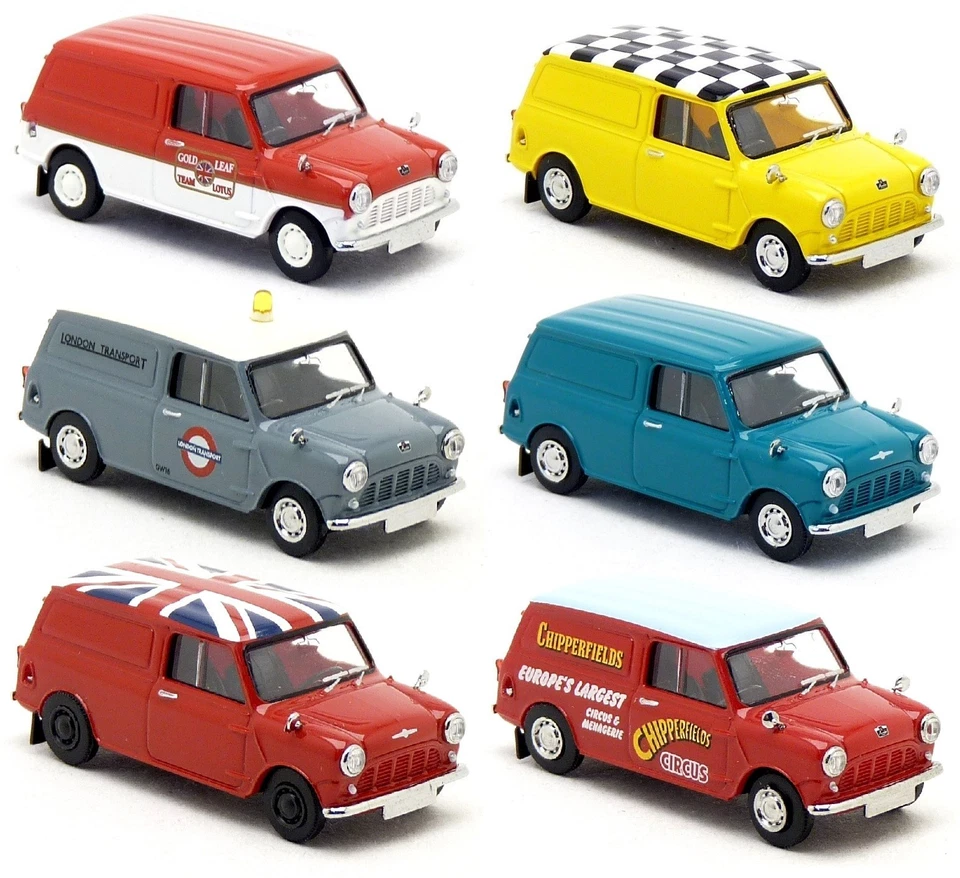 Brekina - Morris Minor Austin Mini Cooper Clubman GB TURISMOS modelos selección 1:87 H0