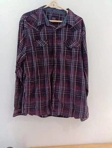 Moonshine Spirit Xl Long Sleeve Pearl Snap Shirt - Picture 1 of 6