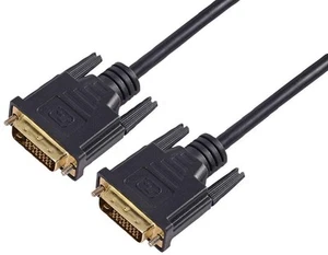 AV STAR - Kabel DVI-D Dual Link Lelaki ke Lelaki, 2m Hitam - Picture 1 of 1