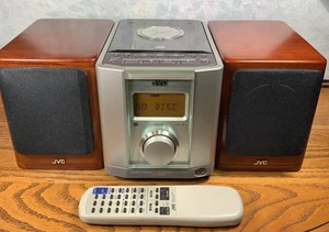 JVC AM/FM Radio Clock Compact Component Audio System FS-2000GD With Remote Works - Picture 1 of 22