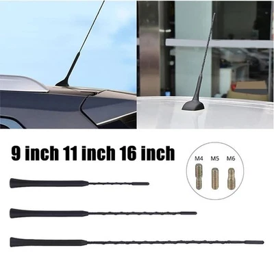 8) Reliable Car Roof Antenna Perfect Match for Most Cars Easy Installation - Image 1 of 4