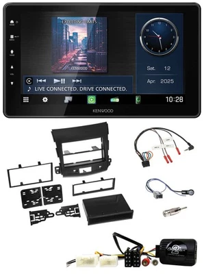 Kenwood Lenkrad Bluetooth USB DAB Autoradio für Mitsubishi Outlander 2007-2010 - Bild 1 von 4