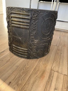 Adrian pearsall Brutalist End Table Paul Evans Style Rare Mid Century Modern 60s - Picture 1 of 11