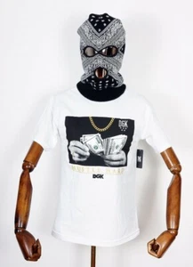Dgk Skateboards T-Shirt Tee Countin Loot White in S Dirty Ghetto Kids - Bild 1 von 1