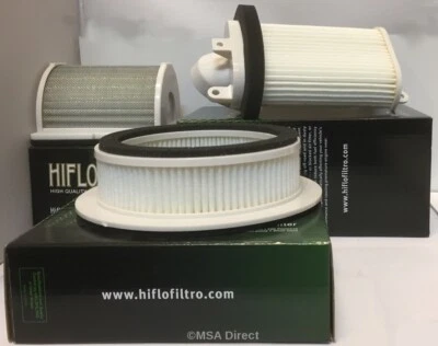 Kit de filtro de aire Hiflofiltro (x 3 filtros) se adapta a YAMAHA XP500 T-MAX (2001 a 2007) Foto 1 de 4