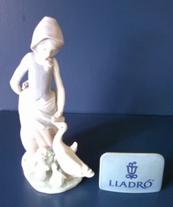 Lladro "Schnecken für die Enten" Figur 1277 Juan Huerta ausgestellt 1974-1993 - Bild 1 von 8