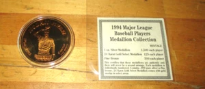 1994 Nolan Ryan Bronze Medallion - Most No-Hitters - #131/500 - Picture 1 of 2