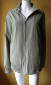 RESERVE - Mens - Bakewell Micromoss Green Bomber Jacket - Size L - Picture 1 of 10