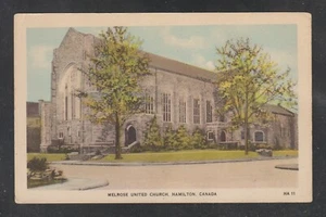 Hamilton Ontario Postcard Melrose Church Unused White Border - Picture 1 of 2