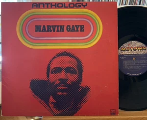 Marvin Gaye Anthology Vinyl 3 LP Motown M9-791A3 VG++ 1st Edition 1974 + Booklet - Picture 1 of 14
