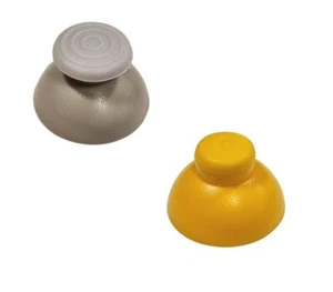 Replacement Thumbsticks Joysticks for Nintendo Gamecube Controller Yellow Gray - Picture 1 of 4