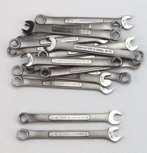 NEU Craftsman 11/32" Kombination 6-Punkt-Schraubenschlüssel VA 44399 Neu Alte Herstellung USA - Bild 1 von 1