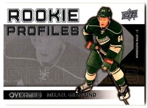 2013-14 Upper Deck Overtime Profiles Mikael Granlund Rookie #RP7 Minnesota Wild