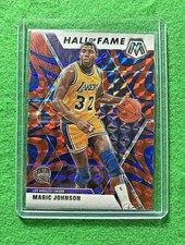 MAGIC JOHNSON MOSAIC PRIZM BLUE CARD LAKERS 2019-20 MOSAIC BASKETBALL HOF PRIZM 