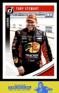 2019 Donruss Legends Tony Stewart card #171 Stewart-Haas Racing/Bass Pro Shop - Picture 1 of 2