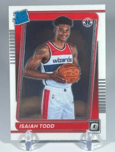 Tarjeta de novato Donruss Optic Isaiah Todd 2021-22 clasificación #187 radiocontrol - Imagen 1 de 2
