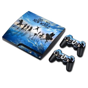 Thin Wraps Anime Soft Skin Stickers Decal Dragon Ball For Sony PS3 Slim Film - Picture 1 of 45