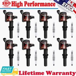 DG511 Ignition Coil &Spark Plugs For Mustang F150 Expedition 4.6L 5.4L 2004-2009 - Picture 1 of 12