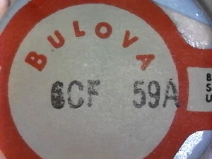 Balance Wheel for Bulova 6CF 59A - Original Package - Picture 1 of 3