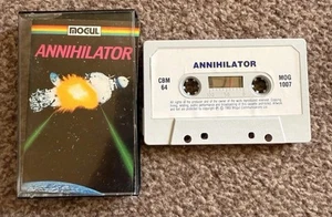 Annihilator : Commodore 64 game : Mogul Software : CBM64 tested see pic vgc - Picture 1 of 5