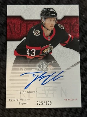 2023-24 SP Authentic 2003-04 Retro Future Watch /399 Tyler Kleven Rookie Auto RC - Image 1 of 2
