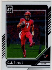 2024 Panini Donruss Optic Football C.J. Stroud No. 76 Houston Texans - Bild 1 von 2