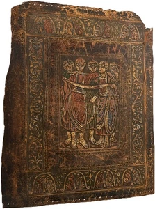 Renaissance Style Artistic antique Book Cover Illuminated Latin Italy - Picture 1 of 2