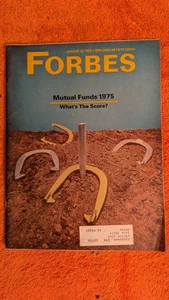 Vintage FORBES Magazine August 15, 1975, Business, FREE SHIPPING, Future Funds - Picture 1 of 8
