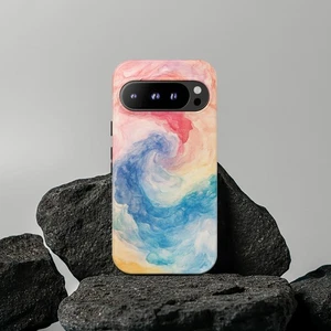 Watercolor Swirl Phone Case – Glossy or Matte Cover for iPhone, Samsung & Pixel - Picture 1 of 302