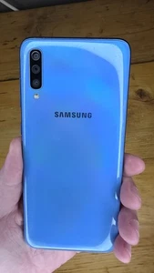 Samsung Galaxy A70 128GB Unlocked Blue (35) - Picture 1 of 5