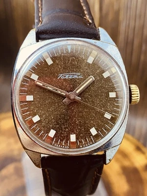Vintage Soviet mens mechanical wristwatch Raketa 19j 2610 antimagnetic USSR#8759 - Image 1 of 4