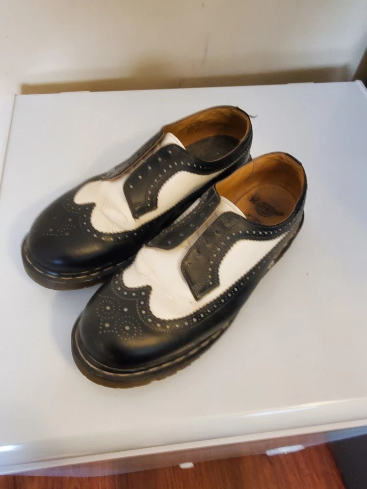 Sillín Oxford Doc Martens vintage años 90 hecho en Inglaterra talla EE. UU. 11 para hombre Foto 1 de 4