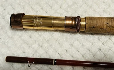 Fenwick Feralite FF79 6wt 8 pies 3 1/2 oz 2 piezas de colección años 60 sin calcetín usado en excelente estado Foto 1 de 4