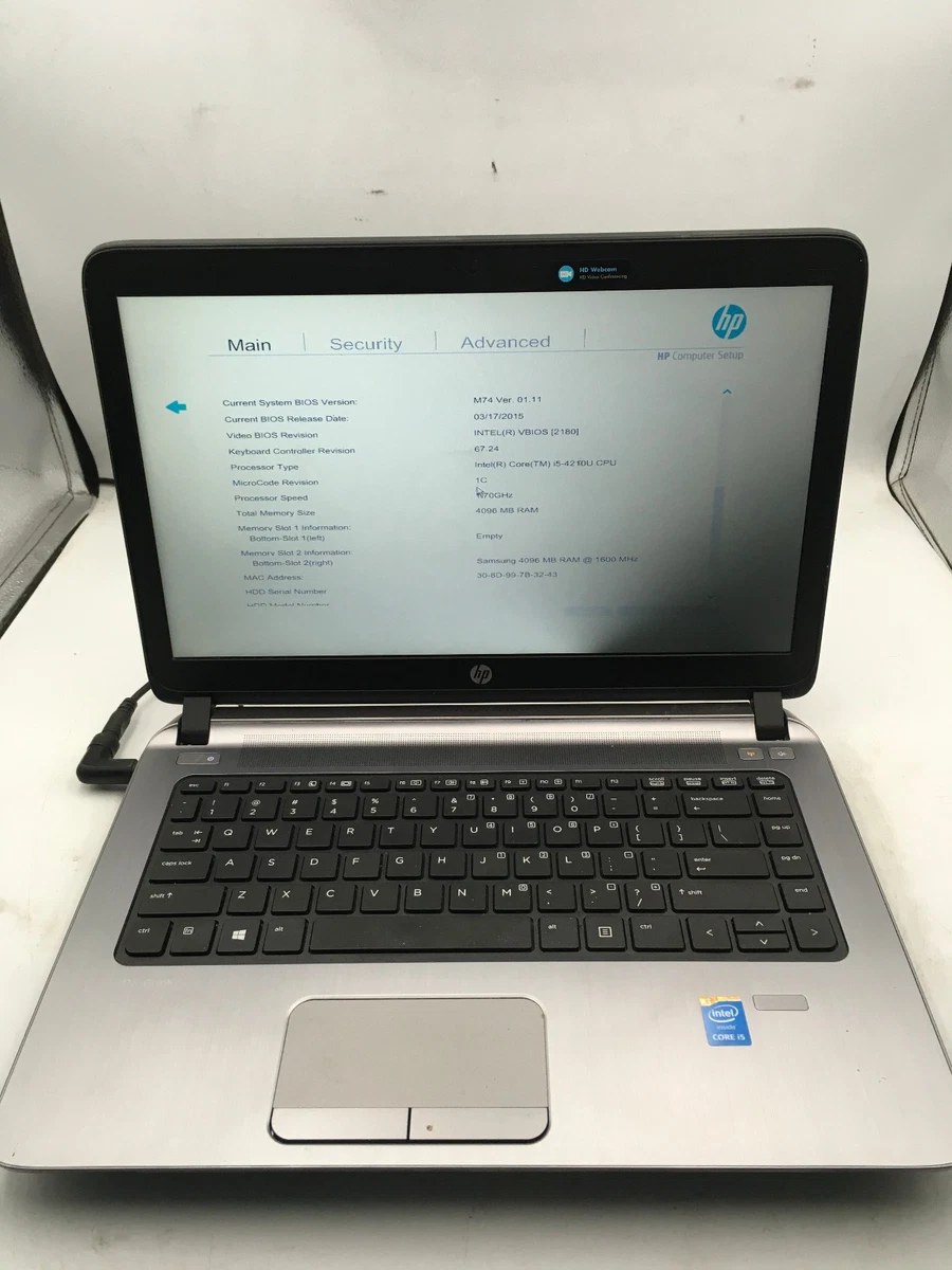 HP ProBook Intel Core i5 5th Gen. PC Laptops & Netbooks for Sale