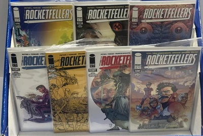 THE ROCKETFELLERS #1-7 NM-/+ 2025 GHOST MACHINE IMAGE COMICS COMPLETE SET LOT - Image 1 of 2
