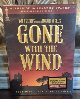 Gone With the Wind (DVD, 2004, 4-Disc Collector's Edition) NEW / SEALED - Image 1 of 3