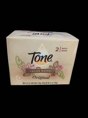 Tone Bar Soap Cocoa Butter/Vitamin E Original Scent 1 Pack/2 Bath Bars 4.25 oz - Image 1 of 3