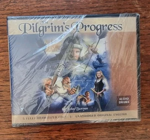 Pilgrim's Progress | 5 Fully Dramatized CDs |Unabridged in Original English |New - Picture 1 of 2