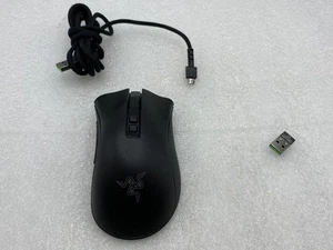 Razer DeathAdder V2 Pro Wireless Gaming Mouse RZ01-0335 W/ Cord And Dongle - Picture 1 of 9