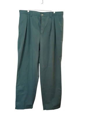 Pantalones para mujer Chaps Ralph Lauren vintage verde azulado talla 20-22 cintura 38 Foto 1 de 4
