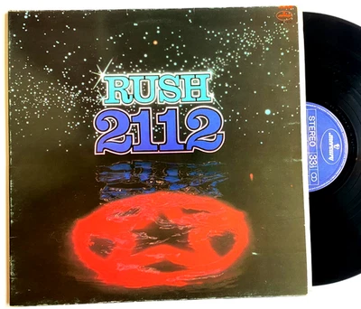 RUSH 2112 Stereo / Mono VINYL 1976 LP EU GATEFOLD METAL NEIL PEART - Image 1 of 4