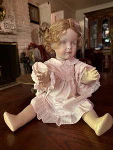 19" Kammer Reinhardt 114 Hänsel Hans German Doll Joints/Gretel Gretchen Puppenperücke - Bild 1 von 22