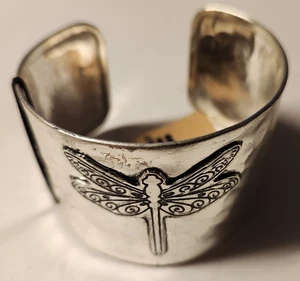 Brazalete Brazalete Libélula Tono Plata Anju - Imagen 1 de 4