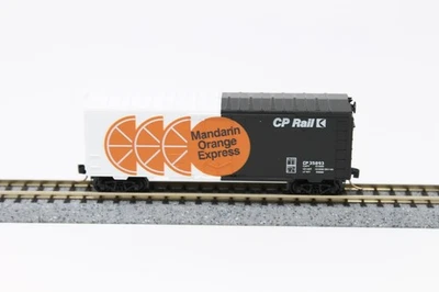 N Scale Micro-Trains MTL 74020 40' Boxcar CP Rail Mandarin Orange Exp CP 35893 - Image 1 of 4